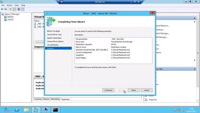 Windows Server 8 Hyper-V Live Migration смотреть онлайн