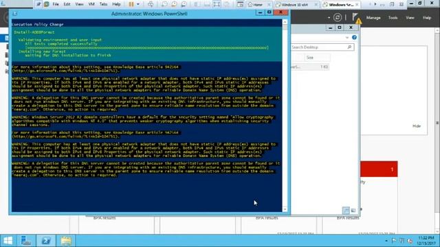 Manage Active directory via Client machine смотреть онлайн