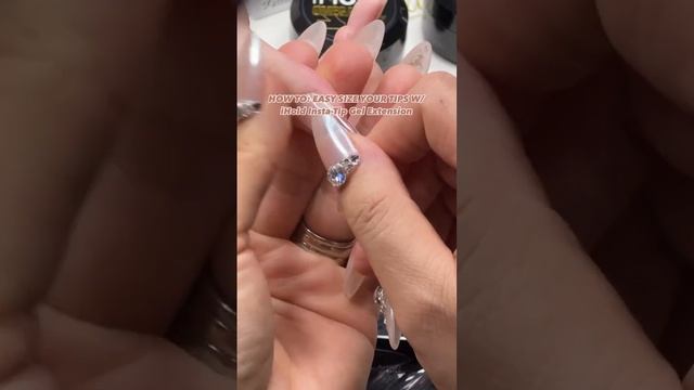 🚨SAVE THIS POST FOR YOUR HOW TO: EASY SIZE YOUR TIPS W/ iHold Insta-Tip Gel Extension #nails смотреть онлайн