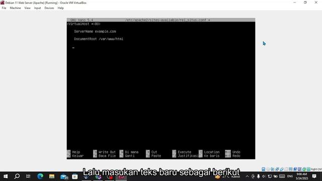 Instalasi dan konfigurasi dasr Web Server menggunakan Apache | Debian 11 смотреть онлайн