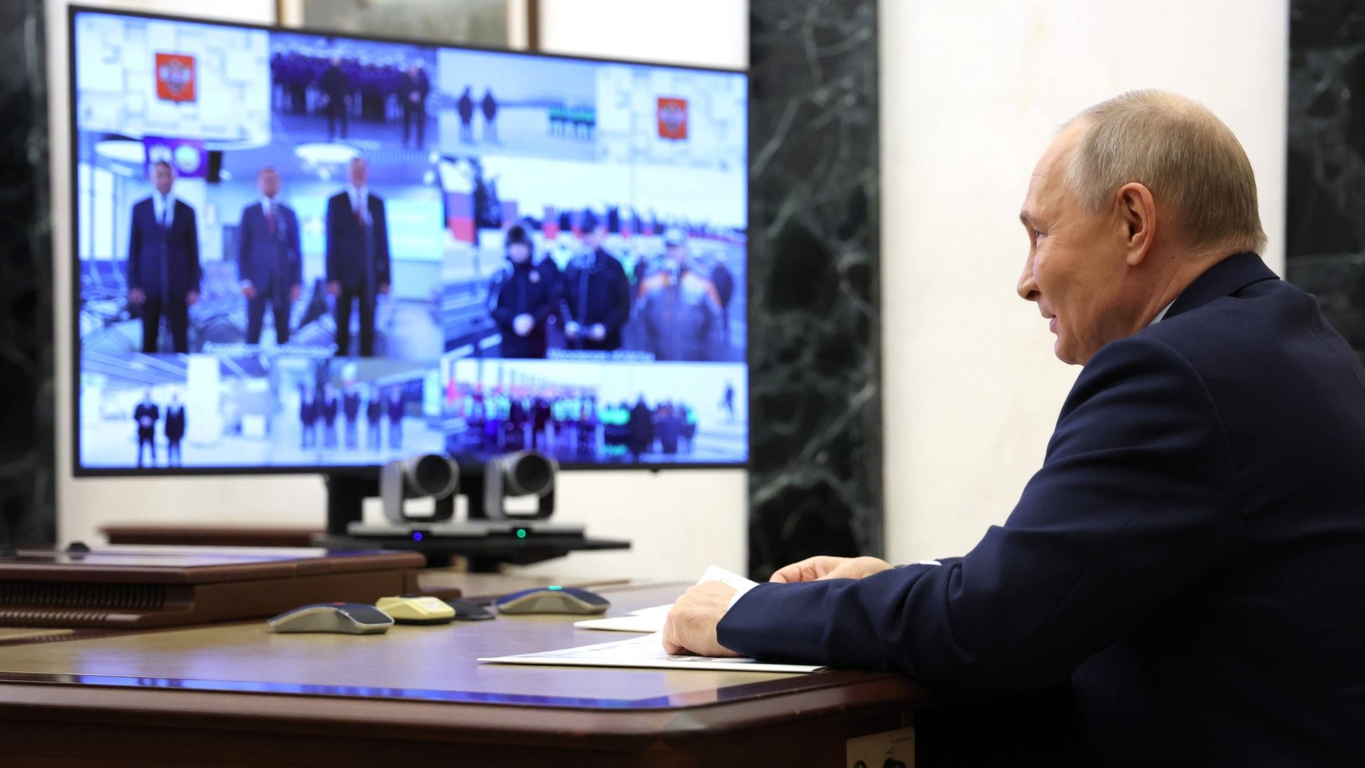 Путин принял участие в церемонии открытия объектов воздушной и автодорожной инфраструктуры [ 2024 ] смотреть онлайн