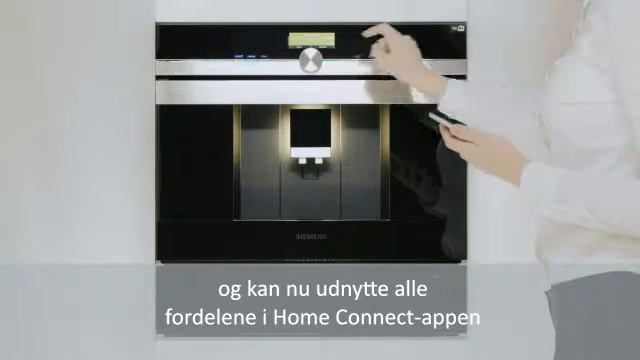 Home Connect tilslutning af kaffemaskine смотреть онлайн