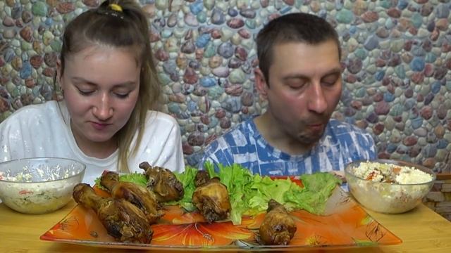 МУКБАНГ КУРИНЫЕ НОЖКИ 🍗 ГОРЯЧЕГО КОПЧЕНИЯ | MUKBANG HOT SMOKED CHICKEN LEGS #мукбанг #mukbang смотреть онлайн