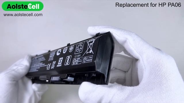 Replacement battery for HP PA06 11.1V 62Wh 6 Cells смотреть онлайн