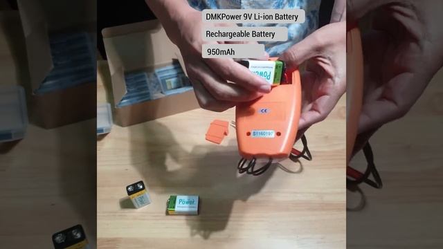 DMK Power 9V 950mAh Rechargeable Li-ion Batteries with Battery protection Box Self-Discharge Batter смотреть онлайн