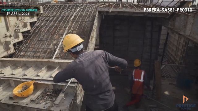 Prestige Towers - Construction Update April 2021 смотреть онлайн