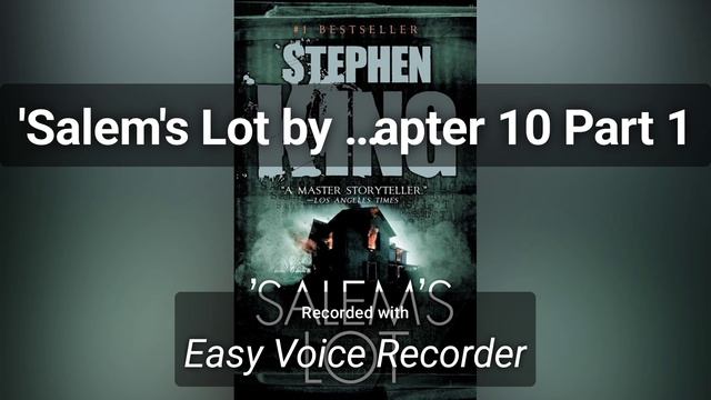 Raven Reads: 'Salem's Lot by Stephen King: Chapter 10 Part 1 смотреть онлайн