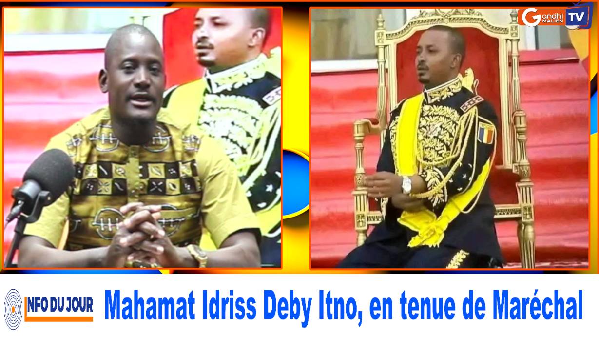 Mahamat Idriss Deby Itno, En Tenue De Maréchal