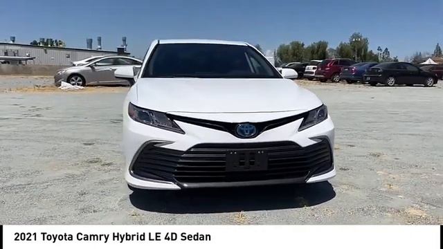 2021 Toyota Camry Hybrid VIN MU549301P Used FRESNO HYUNDAI LITHIA VISALIA MADERA CLOVIS REEDLEY DIN смотреть онлайн