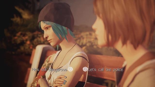 Life Is Strange: Remastered Episode 1 Walkthough Ending (ps5)
