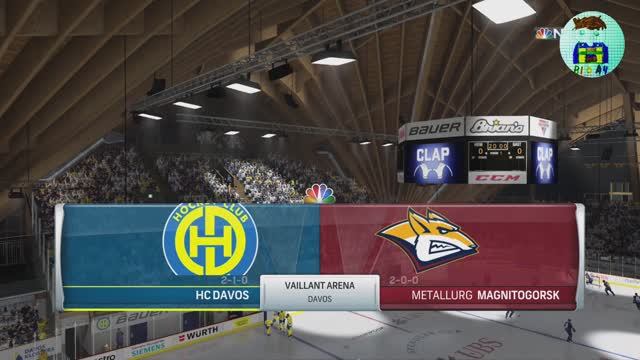 3 ♡ NHL 19. SPENGLER CUP. Взял кубок.