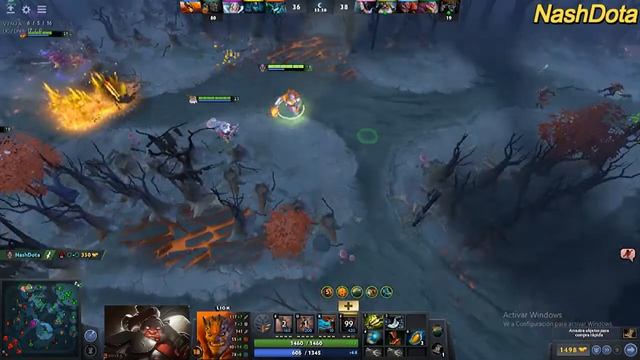 Dota 2 - New 7.24 Lion Support Pro Damage Magic Skills I NashDota Winner смотреть онлайн