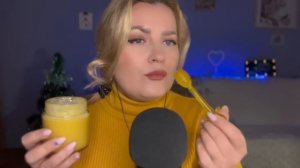 АСМР МЁД / asmr eating honey