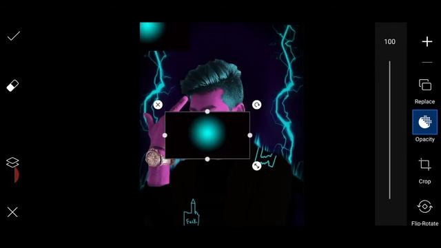 Neon glowing Art||PicsArt edit step by step in hindi|vector art|Dynamo editz official смотреть онлайн