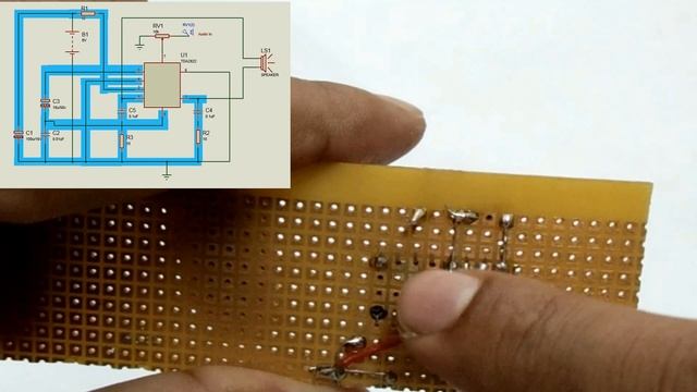DIY mini amplifier using TDA2822 смотреть онлайн