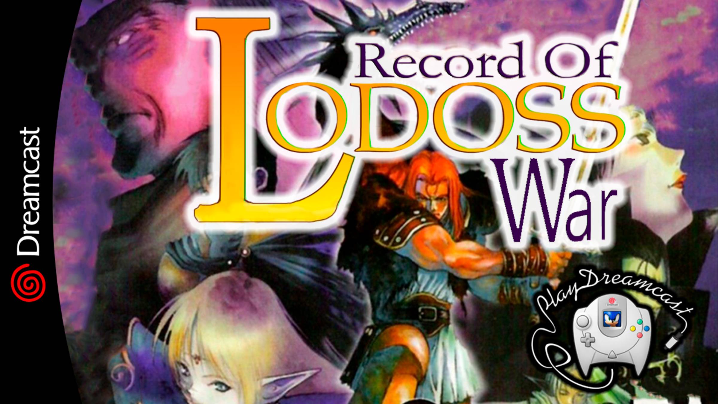 Record Of Lodoss War | обзор игры | Dreamcast