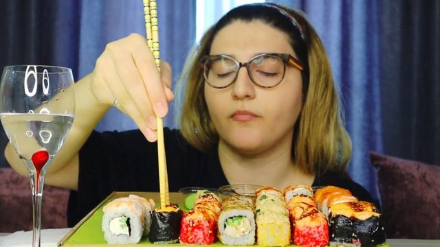 MUKBANG | 3 ЗАДАНИЕ ДЛЯ ВАС | не ASMR #суши #роллы #мукбанг #mukbang #asmr смотреть онлайн