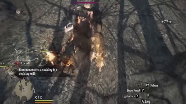 Dragons Dogma: DA - Wazza Fights a Chimera смотреть онлайн