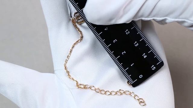 Браслет из золочёного серебра AQUAMARINE с фианитом А74509А-п смотреть онлайн