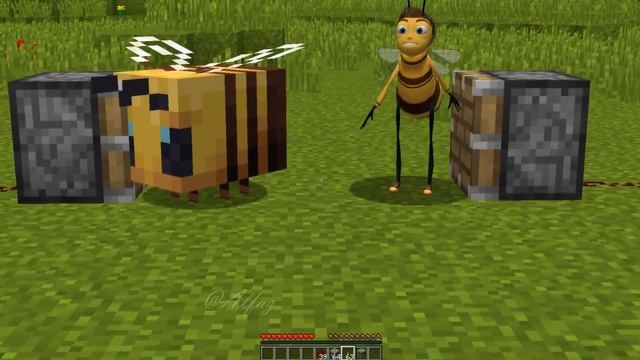 Bee+Barry=what??(Minecraft meme) смотреть онлайн