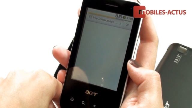 Test Acer beTouch E400 - Démo vidéo, revue, prise en main смотреть онлайн