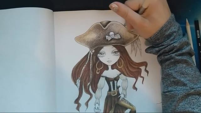 Livestream - Part 2 | Coloring in Julia Spiri's Adult Coloring Book - Whimsical Wonders смотреть онлайн