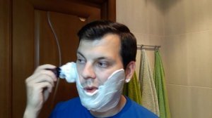 Бритье. Станок Rockwell 2C, Yaqi 24mm, мыло T.F.S. NASA Saturno, Personna, Brutal GRAND