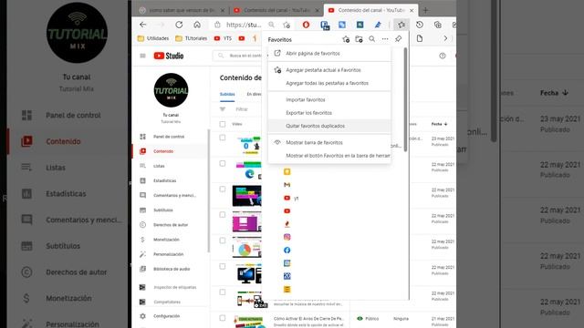 Cómo eliminar duplicados de favoritos automáticamente en Microsoft Edge смотреть онлайн
