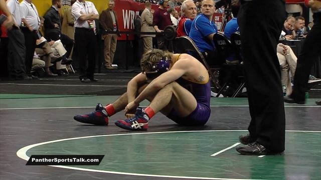 Joey Lazor, UNI Wrestling Senior 13-14