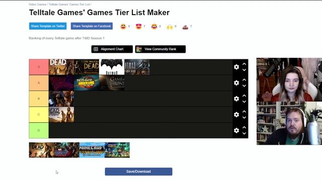 Telltale Games Tier List (Part 2) смотреть онлайн