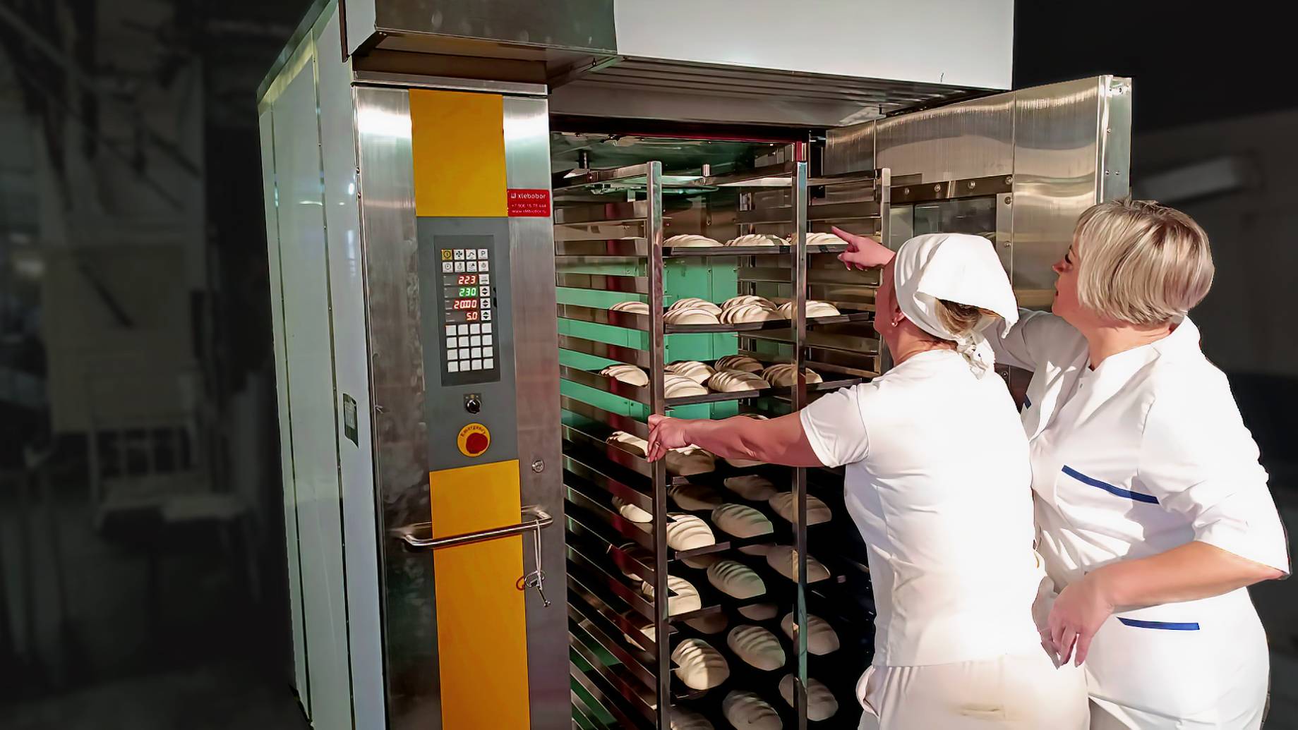 Ротационная печь YS S2E электро 600х800 смотреть онлайн