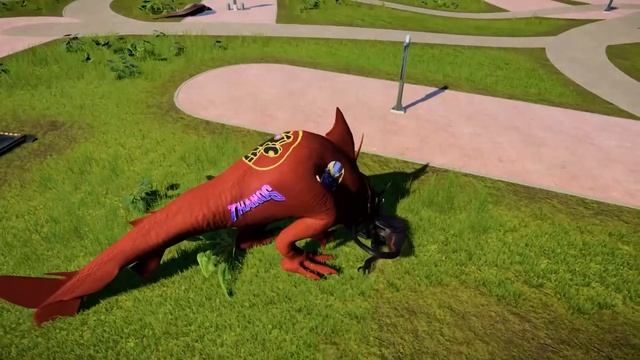 🔴Dinosaurus Jurassic World Dominion: T-rex, Velociratpor, Siren Head, Aligator, Iguana dan Ikan Ema смотреть онлайн