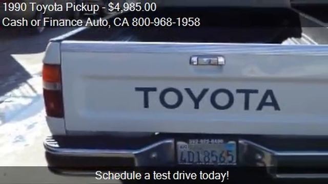 1990 Toyota Pickup Deluxe for sale in BELLFLOWER, CA 90706 a смотреть онлайн