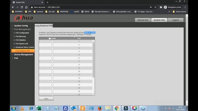 #dahuaswitch #DAHUA #Configuration Ethernet Switch from Dahua (PoE Switch) PFS4226-24ET-360 Manage смотреть онлайн