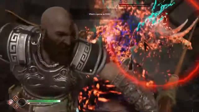God of War NG+ - Муспельхейм Испытание 2 смотреть онлайн
