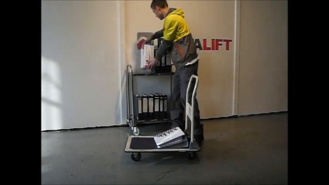 Kancelářský vozík PH150 a PH300 смотреть онлайн