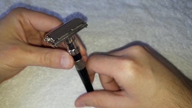 Бритье. Обзор безопасного Т образного станка с регулировкой Wizamet W11. Review смотреть онлайн