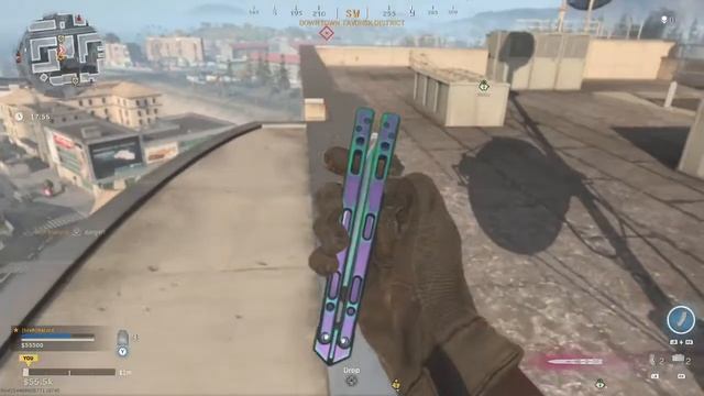 I got the butterfly fly knife in warzone..... смотреть онлайн