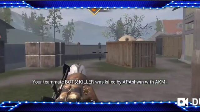 Akm + red dot combination in TDM. смотреть онлайн