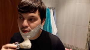 Бритье. Star razor, Feather, Omega 10048 brush, Lea shaving soap stick, Myrsol lotion. Shave review.