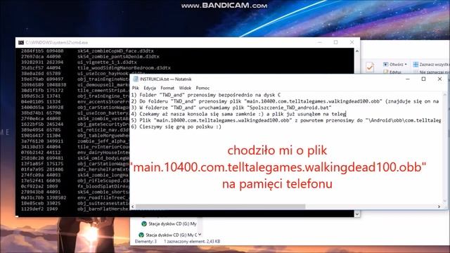 Spolszczenie The Walking Dead Sezon 1 [Android] PL / Gameplay PL