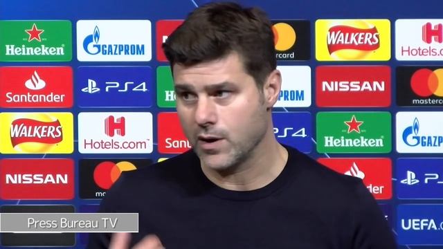 Mauricio Pochettino reaction Tottenham vs inter Milan смотреть онлайн