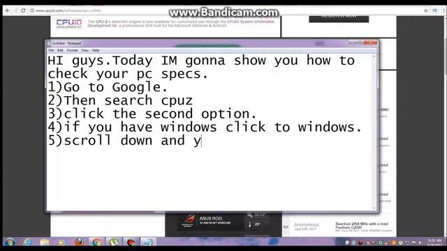 How to check your PC specs (Tutorial) смотреть онлайн