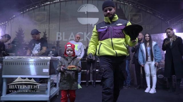 Открытие «Black Star Burger» в ТЦ Метрополис смотреть онлайн