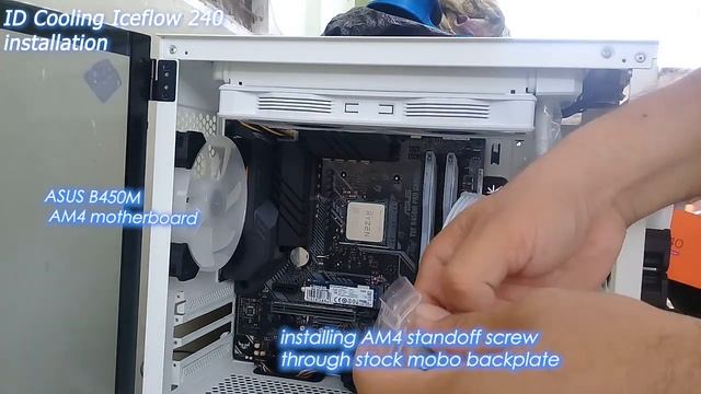 AIO Iceflow 240 ARGB: Unboxing, Installation, and Observation смотреть онлайн