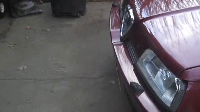 Our Alfa Romeo 164L going in the garage смотреть онлайн