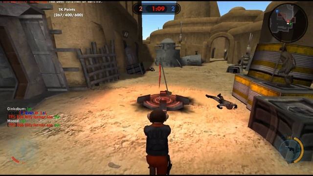 CTF Minefield incident - Star Wars Movie Battles 2 [Jedi Academy Mod] смотреть онлайн