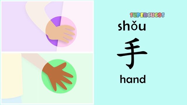 学中文- 身体部位_ Learn Chinese For Kids - Body Parts_ Aprender Chino - Partes Del Cuerpo (720p)