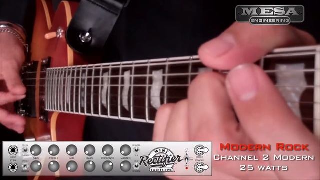 Mesa Boogie Mini Rectifier Twenty-Five, Sounds/Settings -- Modern Rock (2 of 7) | Full Compass смотреть онлайн