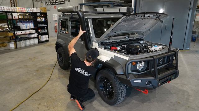 INSTALLED: Suzuki Jimny Snorkel JB74